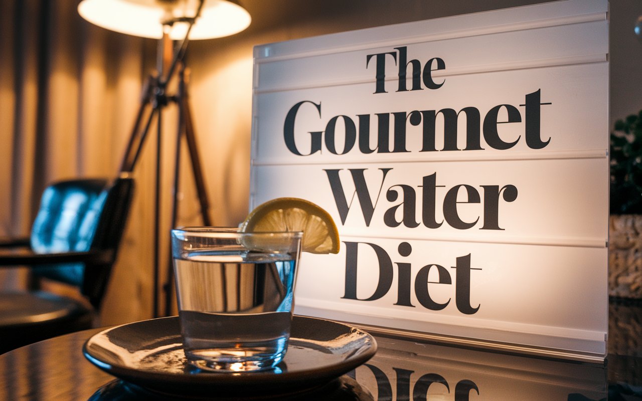 The Gourmet Water Diet: A Playful Prank That Exposes the Truth About Fad Diets